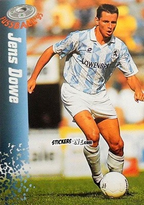 Figurina Jens Dowe - Bundesliga Fussball Cards 1994-1995 n. 228 - Panini