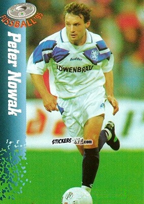 Sticker Peter Nowak - Bundesliga Fussball Cards 1994-1995 n. 231 - Panini