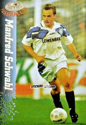Figurina Manfred Schwabl - Bundesliga Fussball Cards 1994-1995 n. 232 - Panini