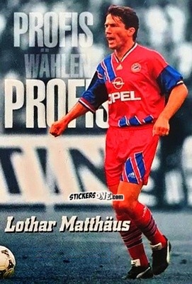 Sticker Lothar Matthaus - Bundesliga Fussball Cards 1994-1995 n. 246 - Panini