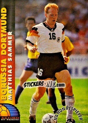 Sticker Matthias Sammer - Bundesliga Fussball Cards 1993-1994 - Panini