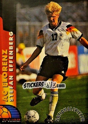 Sticker Stefan Effenberg - Bundesliga Fussball Cards 1993-1994 n. 13 - Panini