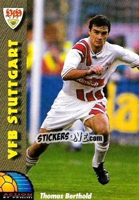 Sticker Thomas Berthold - Bundesliga Fussball Cards 1993-1994 - Panini