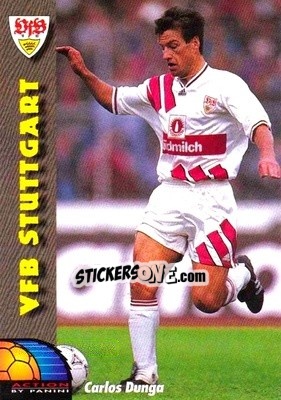 Sticker Carlos Dunga - Bundesliga Fussball Cards 1993-1994 n. 101 - Panini