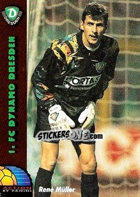 Sticker Rene Muller - Bundesliga Fussball Cards 1993-1994 - Panini