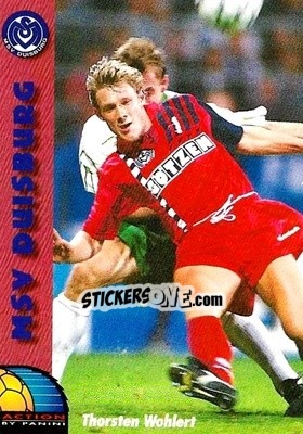 Cromo Thorsten Wohlert - Bundesliga Fussball Cards 1993-1994 n. 206 - Panini