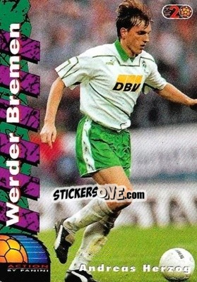 Sticker Andreas Herzog - Bundesliga Fussball Cards 1993-1994 - Panini