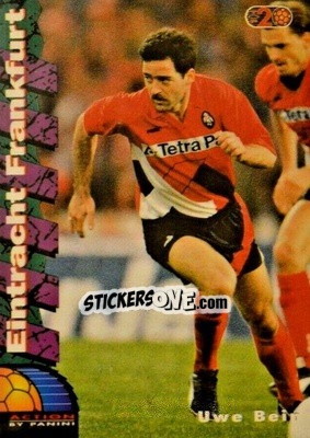 Sticker Uwe Bein - Bundesliga Fussball Cards 1993-1994 - Panini