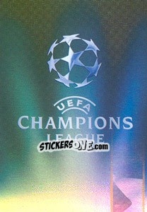 Sticker UCL Logo - UEFA Champions League 2008-2009. Trading Cards n. 1 - Panini