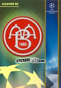Sticker Emblem - UEFA Champions League 2008-2009. Trading Cards n. 4 - Panini