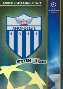 Cromo Emblem - UEFA Champions League 2008-2009. Trading Cards n. 11 - Panini