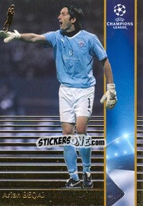 Sticker Arian Beqaj - UEFA Champions League 2008-2009. Trading Cards - Panini