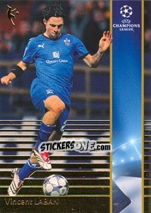 Sticker Vincent Laban - UEFA Champions League 2008-2009. Trading Cards n. 17 - Panini