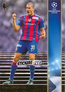 Cromo Eren Derdiyok - UEFA Champions League 2008-2009. Trading Cards - Panini