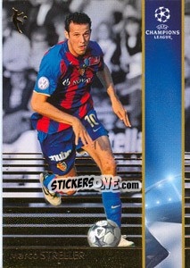 Sticker Marco Streller - UEFA Champions League 2008-2009. Trading Cards n. 45 - Panini