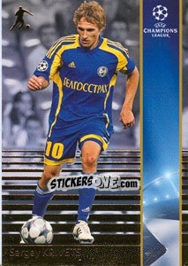 Sticker Sergey Krivets - UEFA Champions League 2008-2009. Trading Cards - Panini
