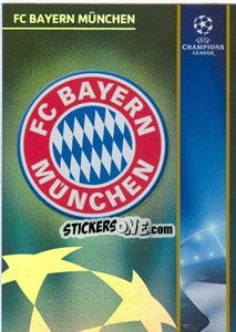 Sticker Emblem - UEFA Champions League 2008-2009. Trading Cards - Panini