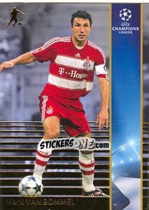 Sticker Mark van Bommel - UEFA Champions League 2008-2009. Trading Cards n. 56 - Panini