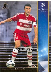 Sticker Mark van Bommel - UEFA Champions League 2008-2009. Trading Cards - Panini