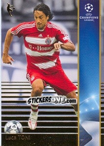 Cromo Luca Toni - UEFA Champions League 2008-2009. Trading Cards - Panini