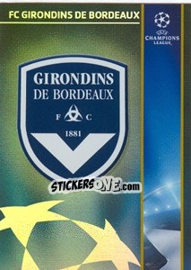 Sticker Emblem - UEFA Champions League 2008-2009. Trading Cards - Panini