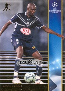 Figurina Alou Diarra - UEFA Champions League 2008-2009. Trading Cards - Panini