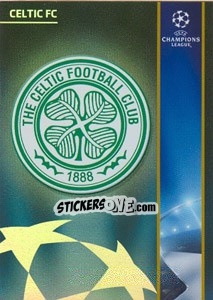 Sticker Emblem - UEFA Champions League 2008-2009. Trading Cards n. 67 - Panini