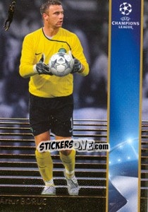 Sticker Artur Boruc - UEFA Champions League 2008-2009. Trading Cards n. 68 - Panini