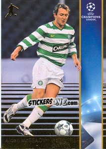 Sticker Aiden McGeady - UEFA Champions League 2008-2009. Trading Cards n. 70 - Panini