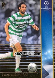 Sticker Georgios Samaras - UEFA Champions League 2008-2009. Trading Cards n. 72 - Panini