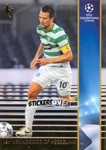 Sticker Jan Vennegoor of Hesselink - UEFA Champions League 2008-2009. Trading Cards n. 73 - Panini