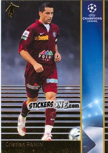 Sticker Cristian Panin - UEFA Champions League 2008-2009. Trading Cards n. 75 - Panini