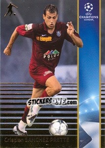 Sticker Cristian Sanchez Prette - UEFA Champions League 2008-2009. Trading Cards n. 77 - Panini