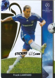 Sticker Frank Lampard - UEFA Champions League 2008-2009. Trading Cards n. 85 - Panini