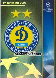 Sticker Emblem - UEFA Champions League 2008-2009. Trading Cards - Panini