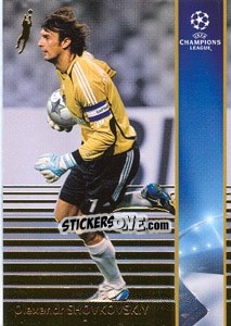 Sticker Oleksandr Shovkovskiy - UEFA Champions League 2008-2009. Trading Cards n. 89 - Panini