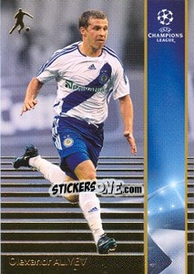 Sticker Oleksandr Aliyev - UEFA Champions League 2008-2009. Trading Cards n. 91 - Panini