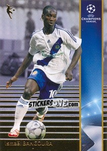 Figurina Ismaël Bangoura - UEFA Champions League 2008-2009. Trading Cards - Panini