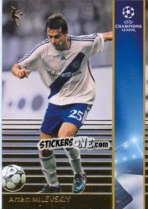 Sticker Artem Milevskiy - UEFA Champions League 2008-2009. Trading Cards n. 94 - Panini