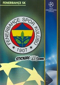 Sticker Emblem - UEFA Champions League 2008-2009. Trading Cards n. 95 - Panini