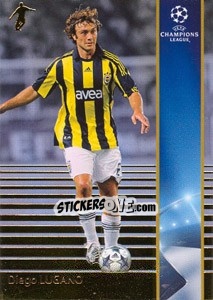 Sticker Diego Lugano - UEFA Champions League 2008-2009. Trading Cards n. 97 - Panini