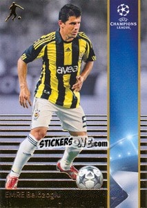 Sticker Emre Belözoğlu - UEFA Champions League 2008-2009. Trading Cards n. 98 - Panini
