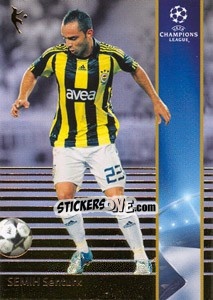 Sticker Semih Sentürk - UEFA Champions League 2008-2009. Trading Cards - Panini