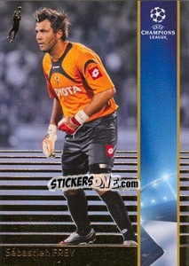 Sticker Sébastien Frey - UEFA Champions League 2008-2009. Trading Cards - Panini