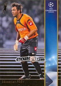 Sticker Sébastien Frey - UEFA Champions League 2008-2009. Trading Cards n. 103 - Panini