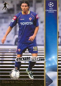 Sticker Riccardo Montolivo - UEFA Champions League 2008-2009. Trading Cards - Panini