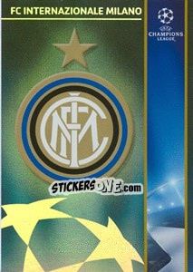Sticker Emblem - UEFA Champions League 2008-2009. Trading Cards n. 109 - Panini