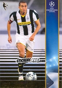 Sticker David Trezeguet - UEFA Champions League 2008-2009. Trading Cards - Panini