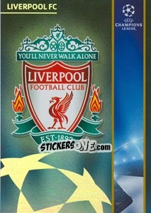 Sticker Emblem - UEFA Champions League 2008-2009. Trading Cards n. 123 - Panini