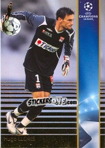 Cromo Hugo Lloris - UEFA Champions League 2008-2009. Trading Cards - Panini